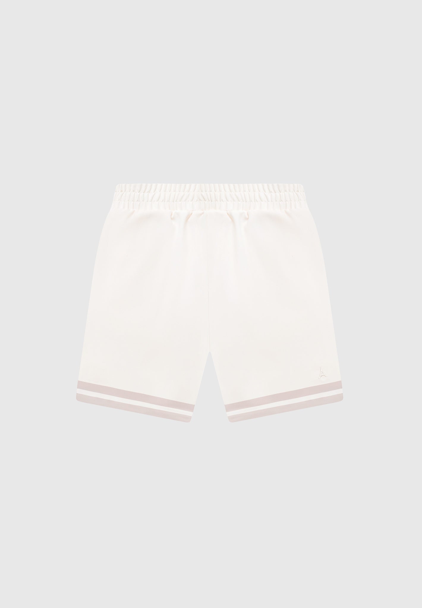 Floral Border Shorts with Elastic Waistband | Manière De Voir