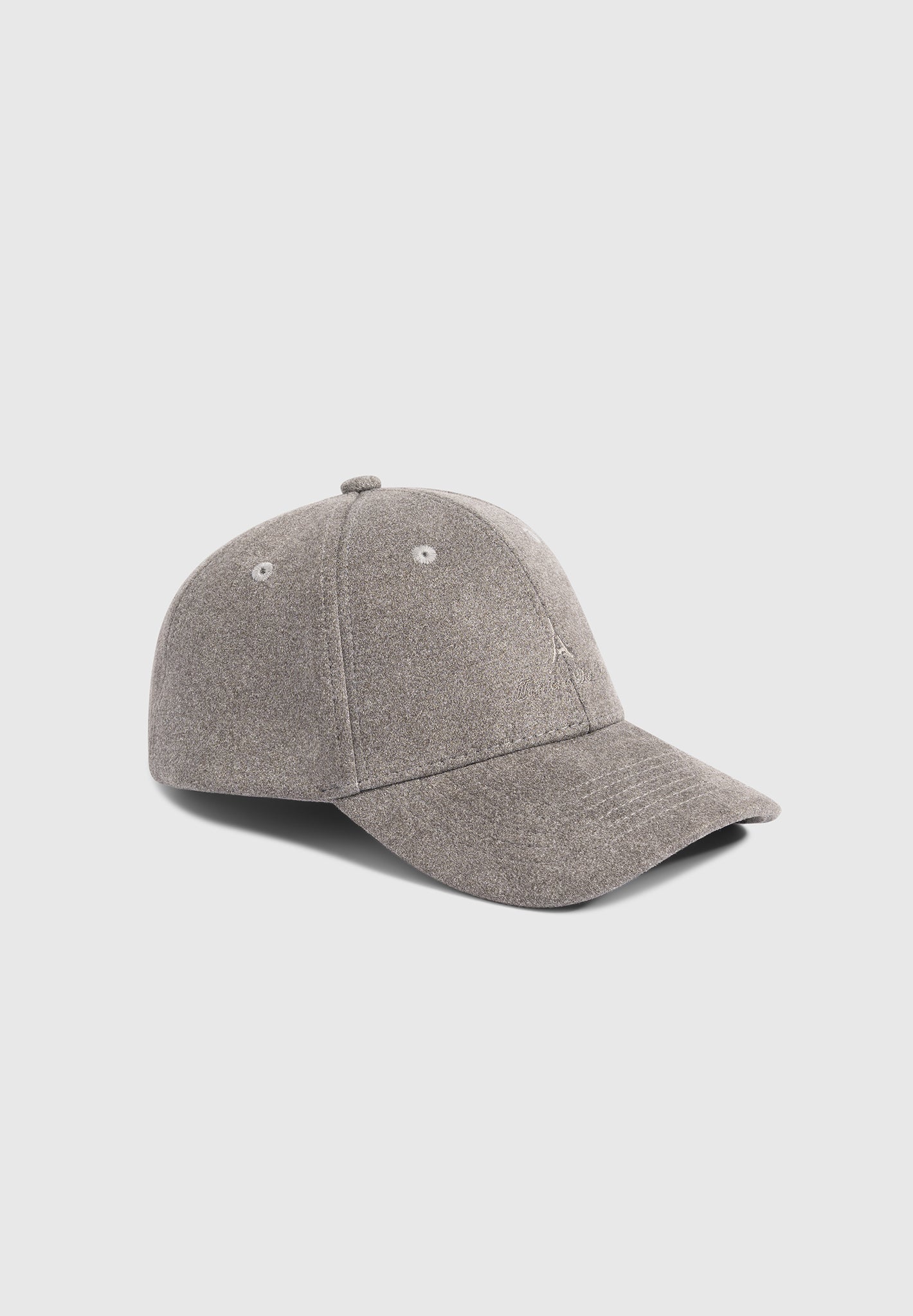 Signature Suede Cap for Men with Adjustable Strap | Florent Grey