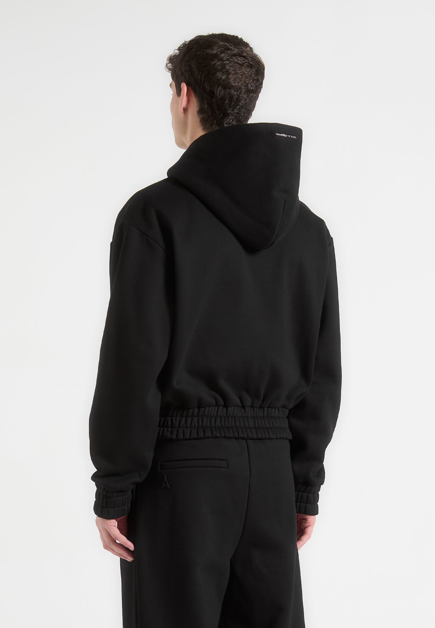 Cropped Zip Hoodie for Women - Heavyweight Cotton & Two-Way Zip | Éternel