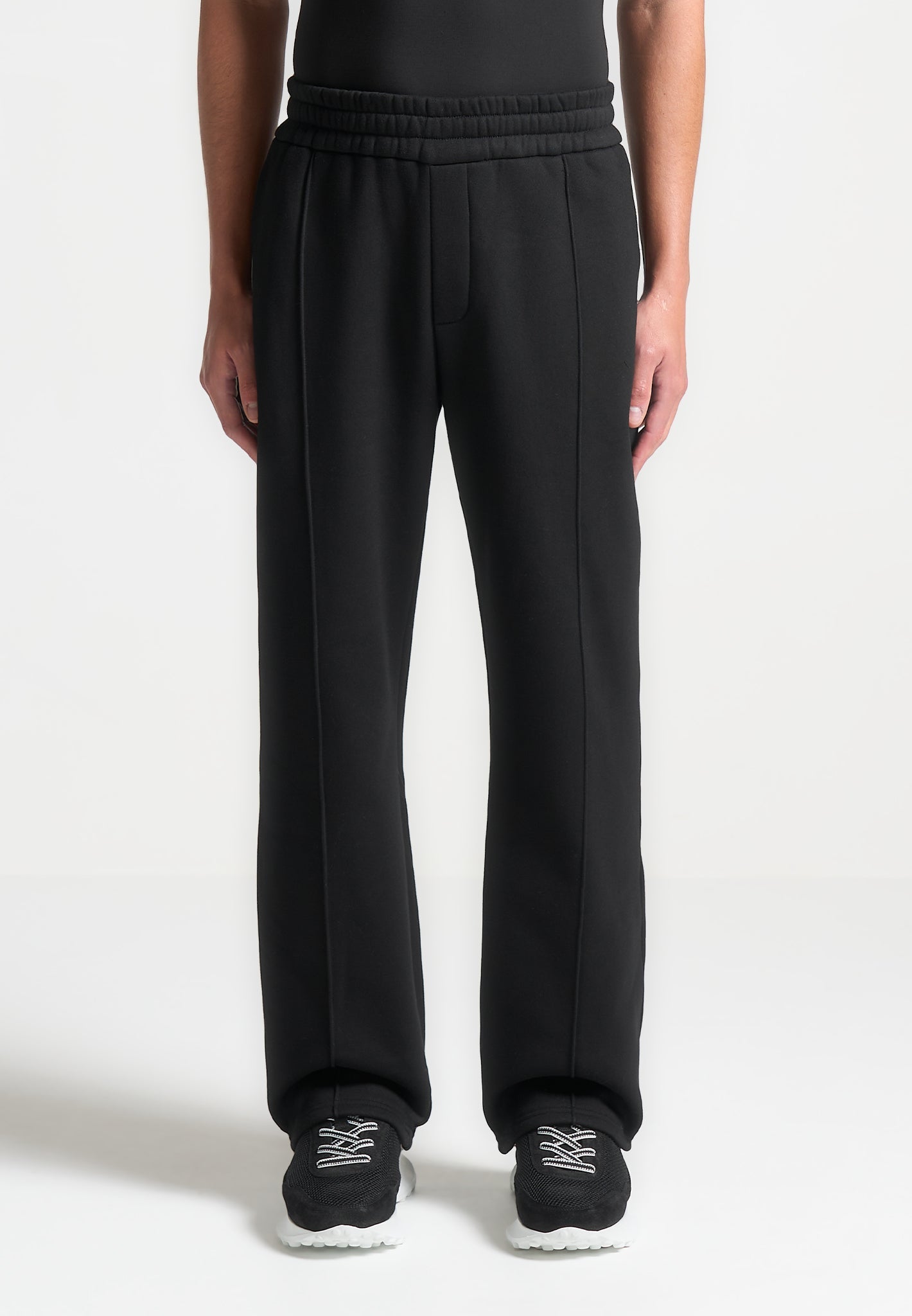 420GSM Pintuck Joggers for Men - Relaxed Fit & Straight Leg | Éternel