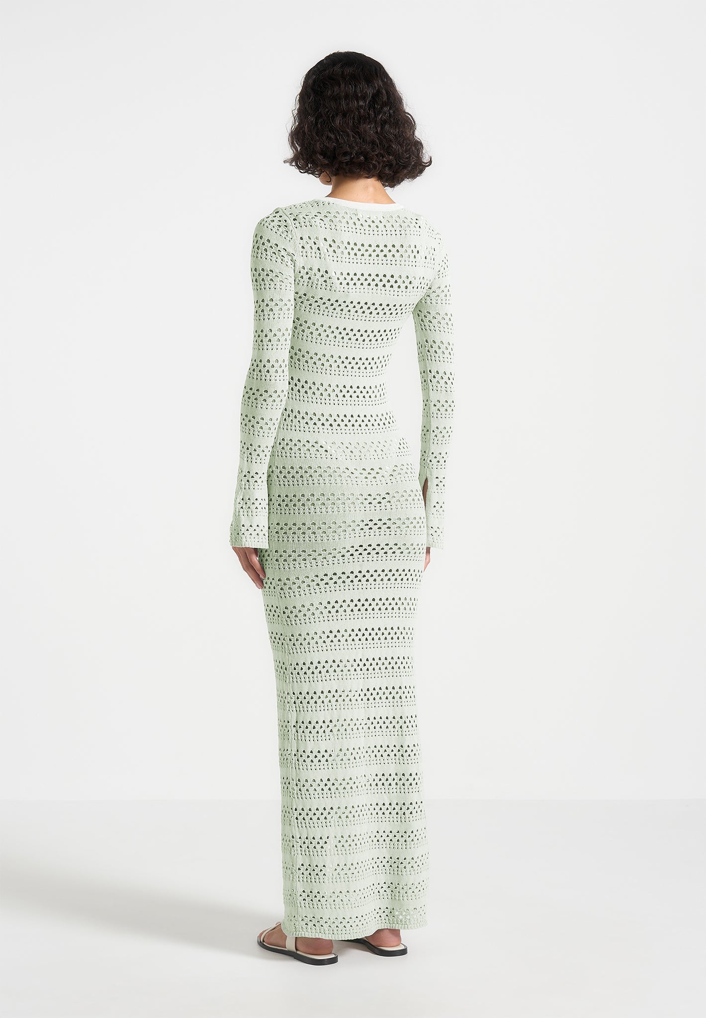 Lightweight Pointelle Knit Cover Up for Beach & Travel | Aria