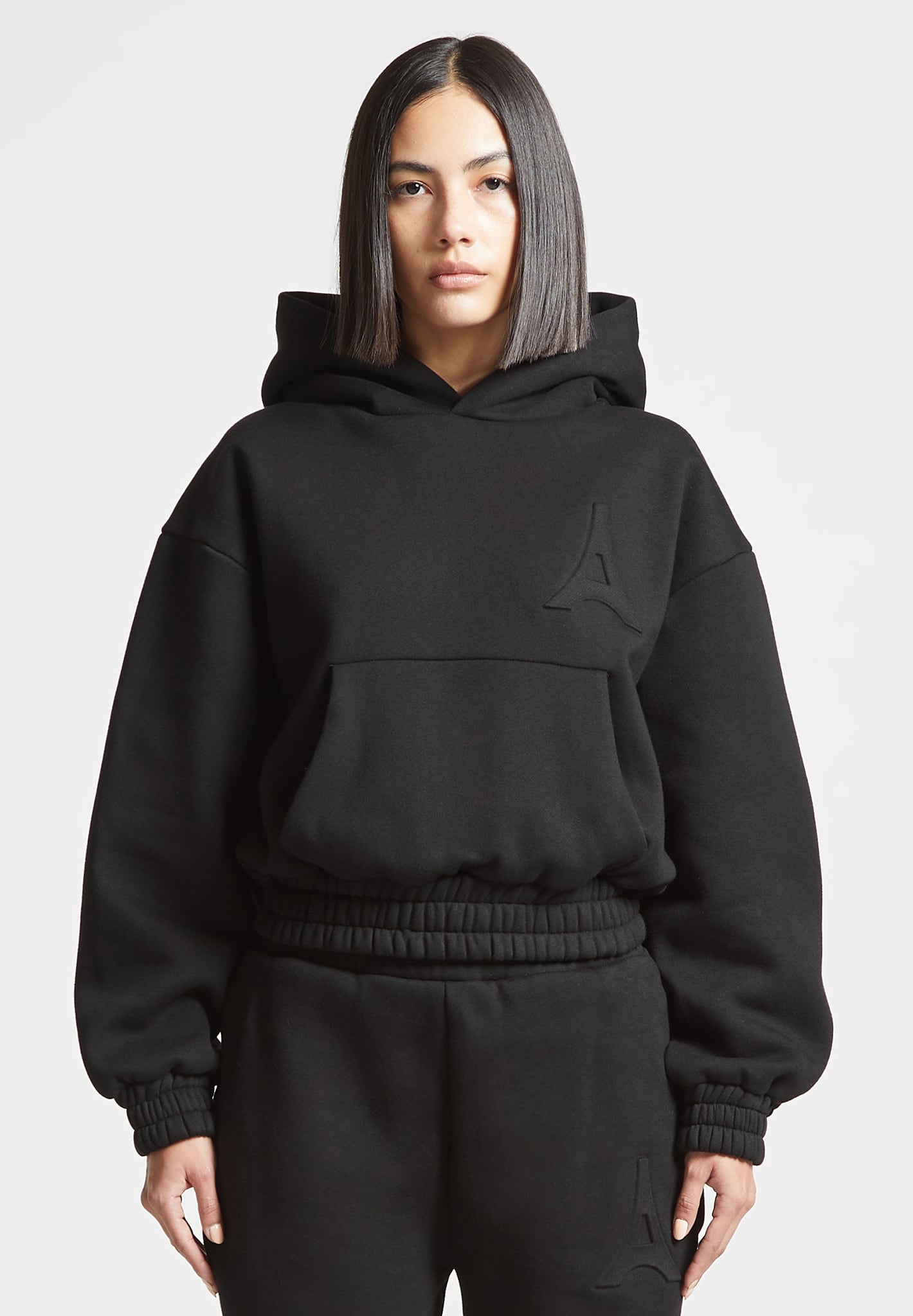 Eiffel Embossed Hoodie - Premium Heavy Fabric & Warm | Ariane