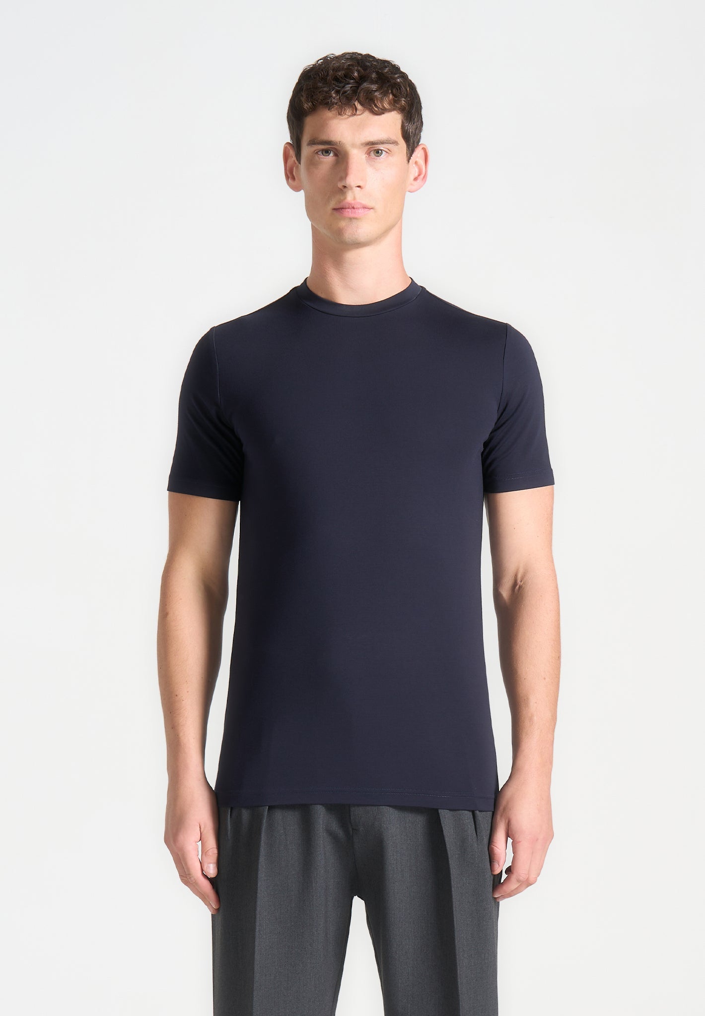 Fitted Luxe T-Shirt for Men | Soft Jersey Fabric & Crew Neck | Armand