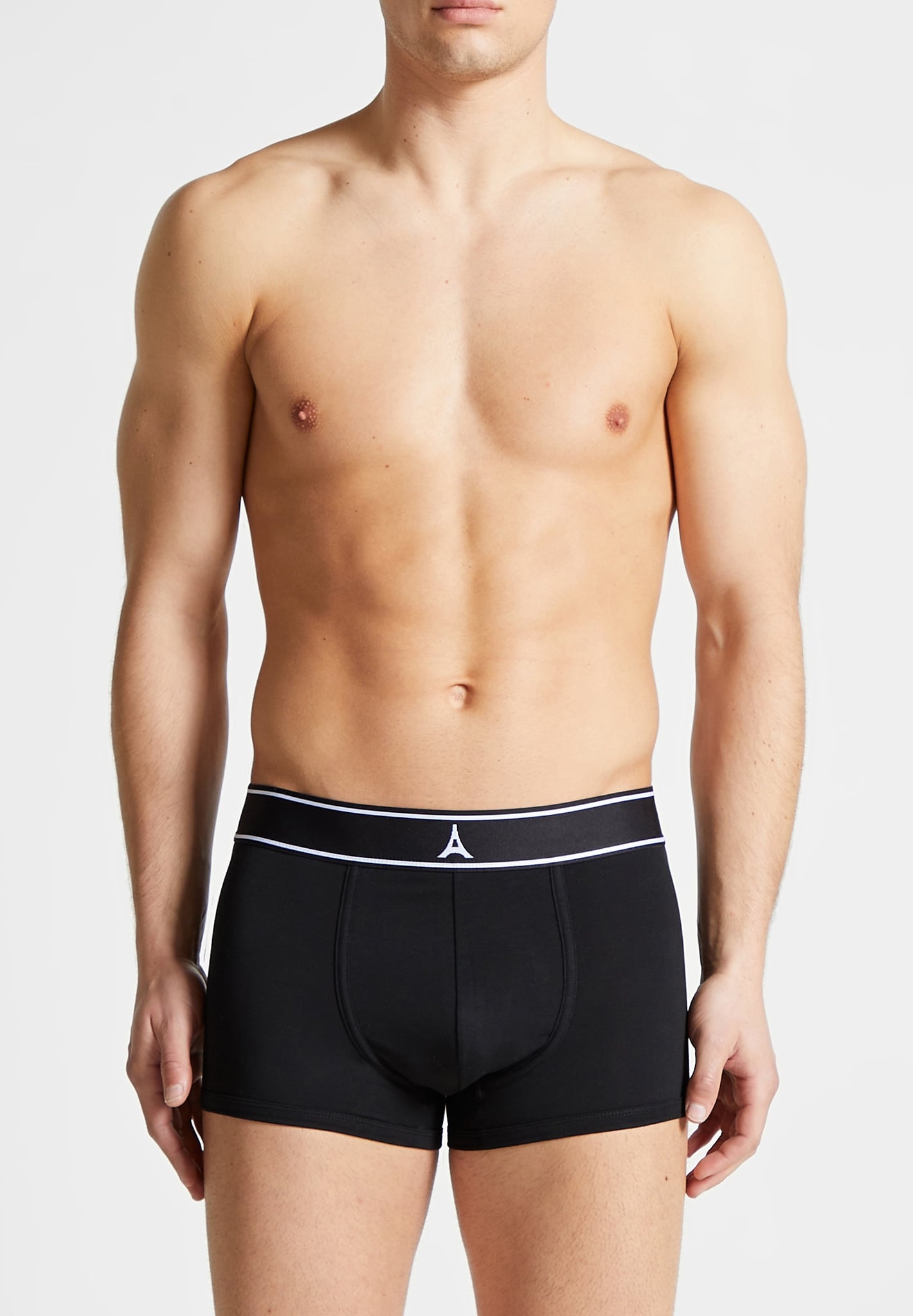 Stretch Jersey Boxers Pack of 3 with Supportive Panel | L'Eiffel