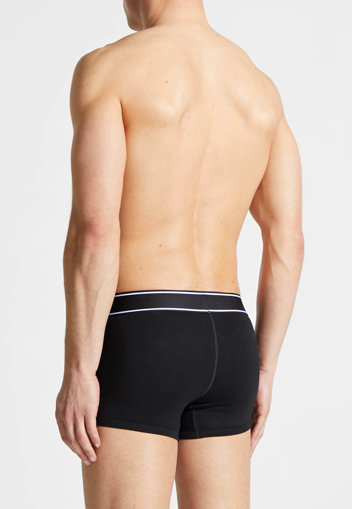 Stretch Jersey Boxers Pack of 3 with Supportive Panel | L'Eiffel