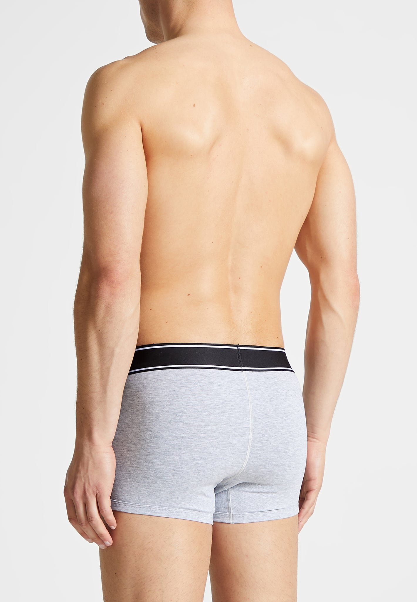 Stretch Jersey Boxers Pack of 3 with Supportive Panel | L'Eiffel