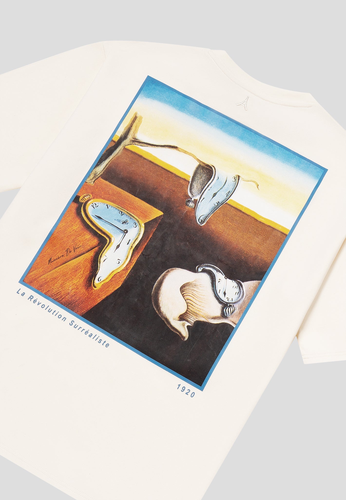Surrealism Graphic T-Shirt in Soft Cotton | L'Art Cream