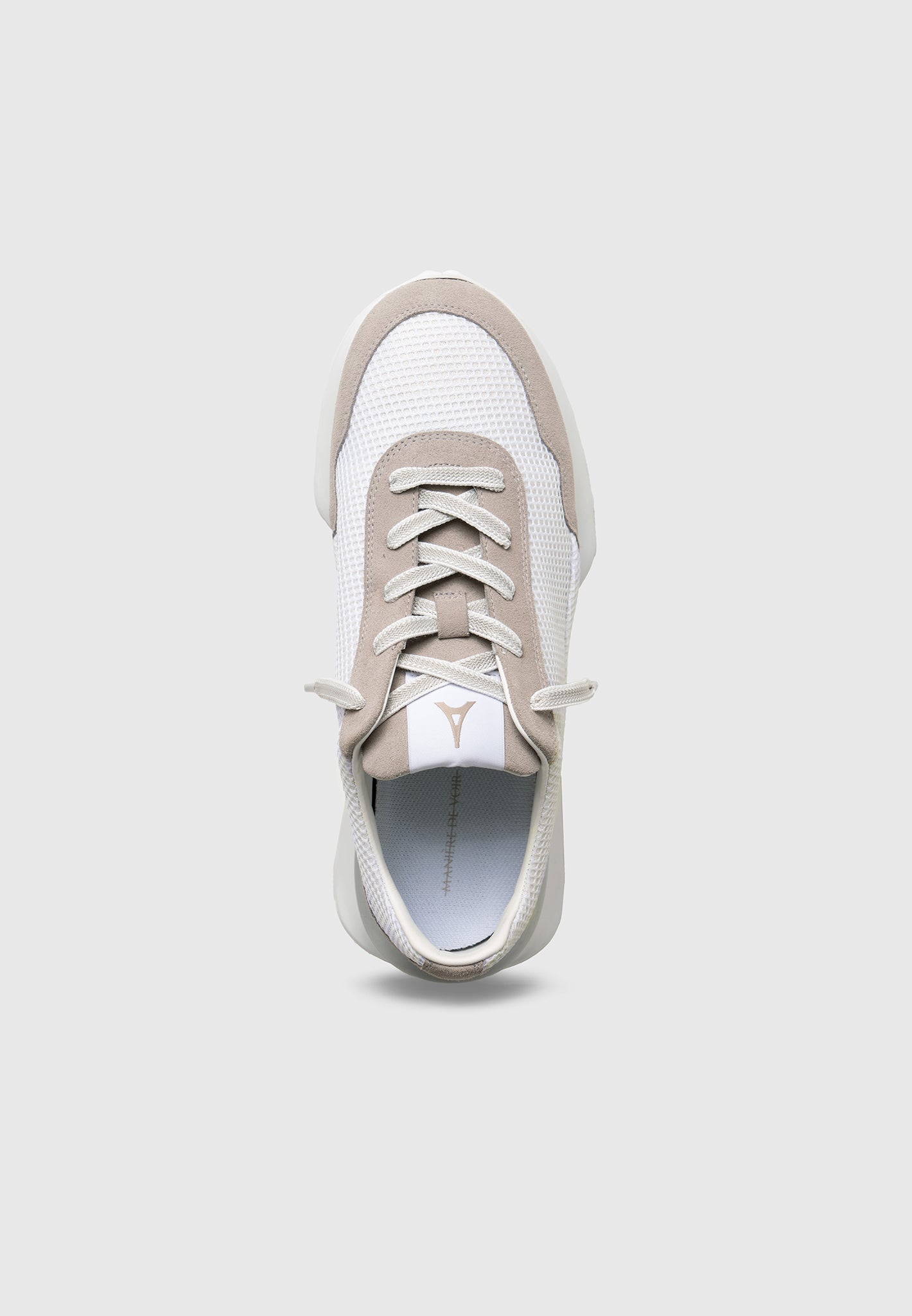 Breathable Mesh Running Shoes with Suede & Leather Details | L'Artiste