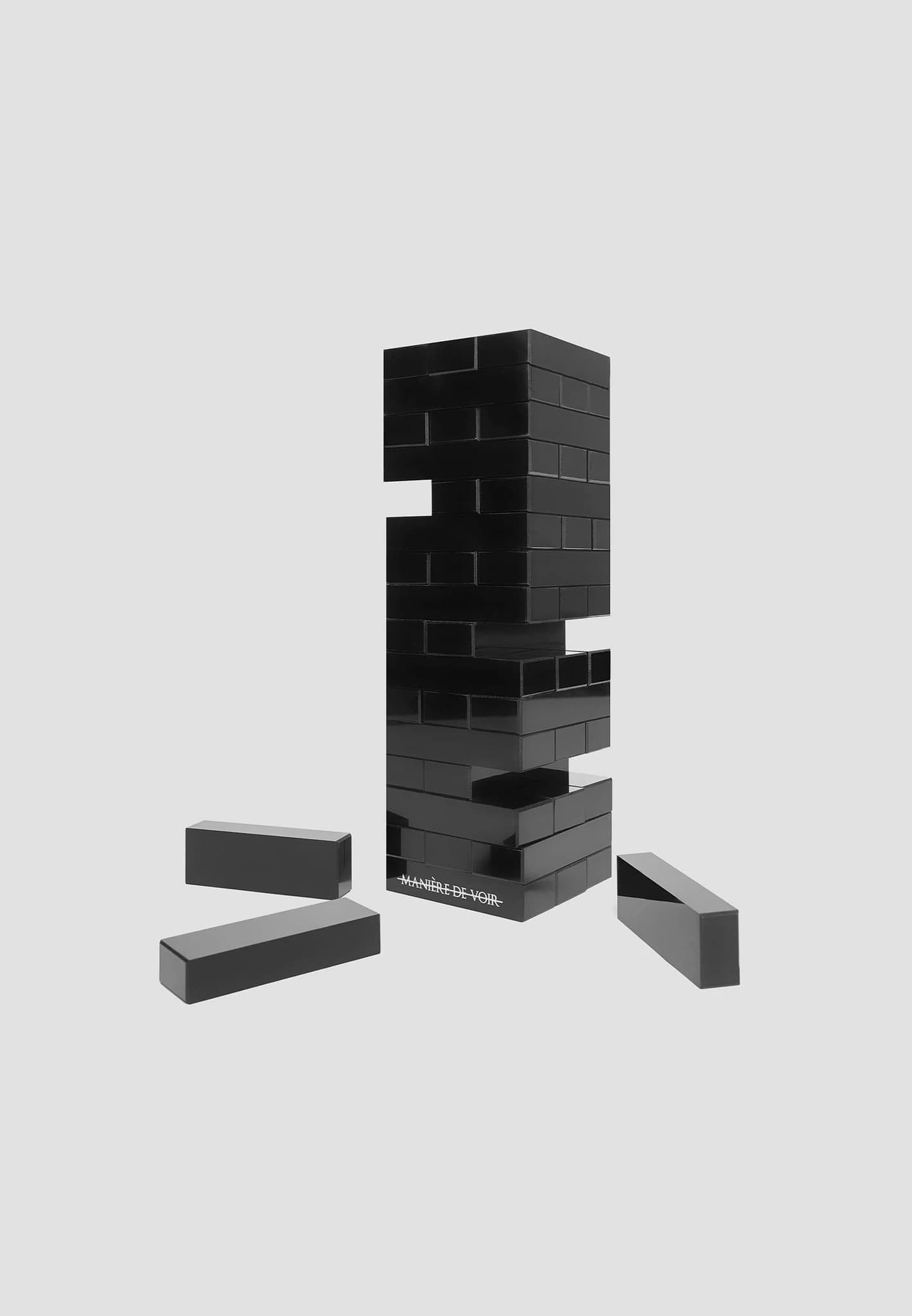 Gloss Finish Stacking Blocks with Acrylic Storage Case | Manière De Voir