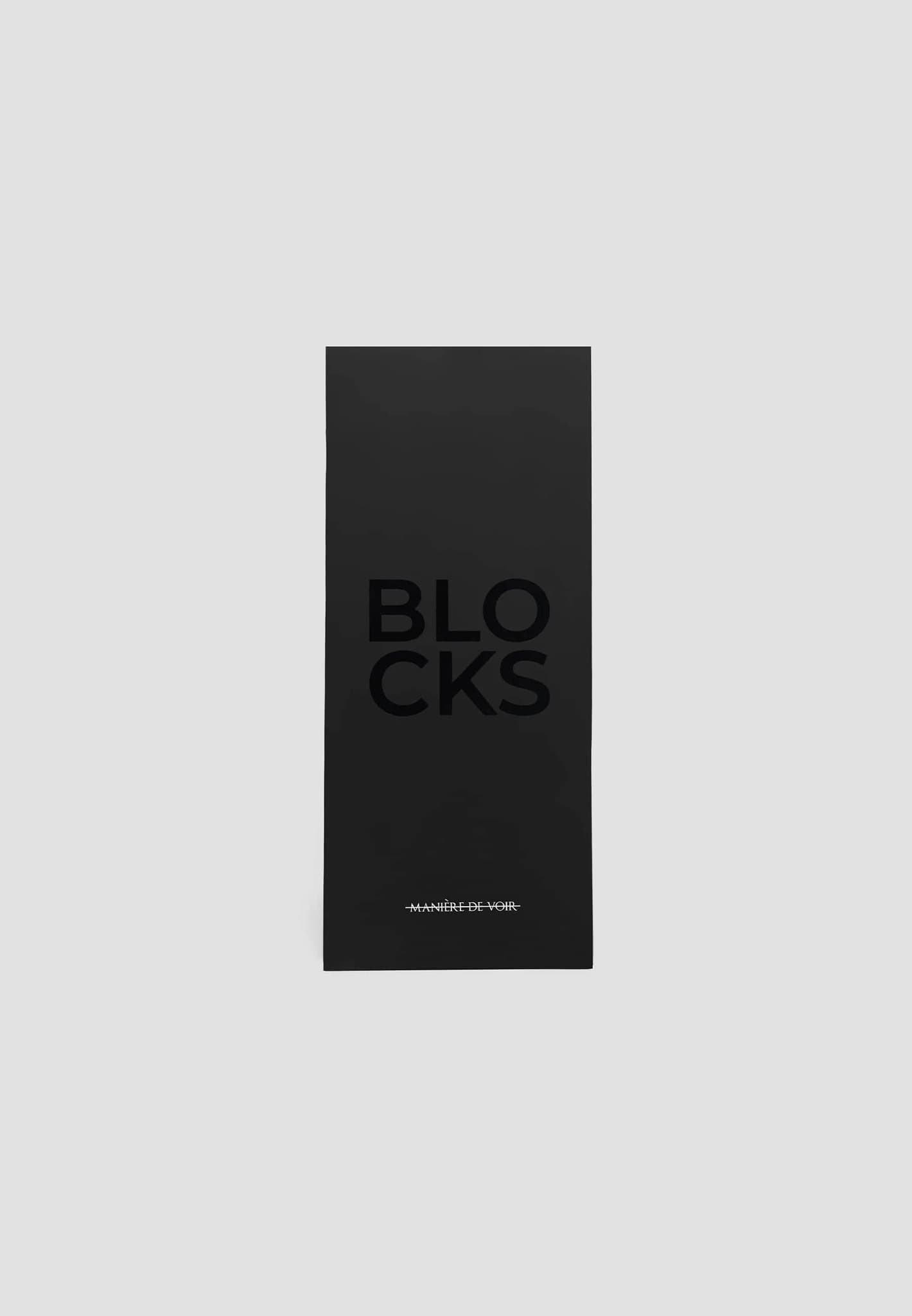 Gloss Finish Stacking Blocks with Acrylic Storage Case | Manière De Voir