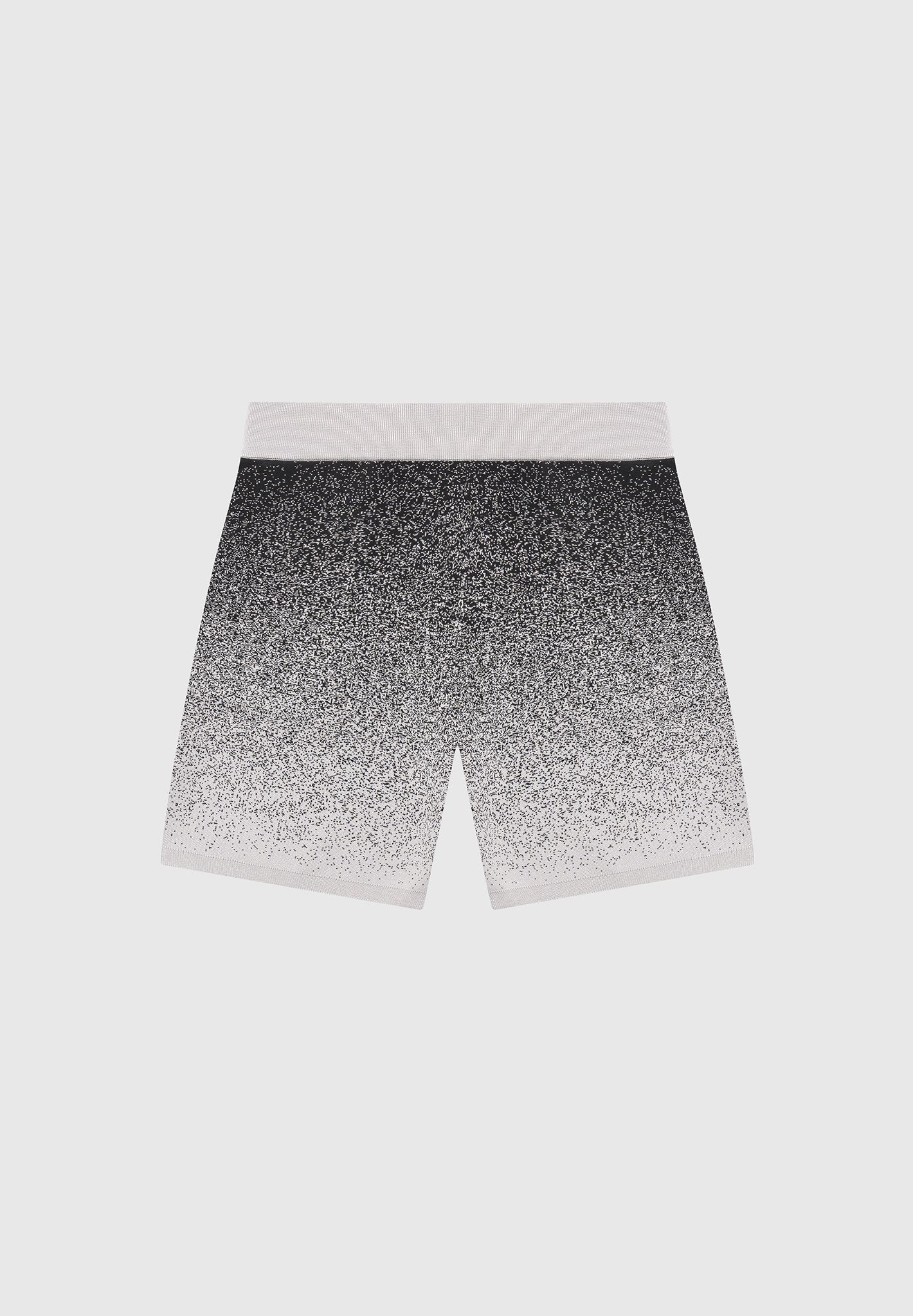 Ombré Gradient Knit Shorts with Drawstring Waistband | Manière De Voir