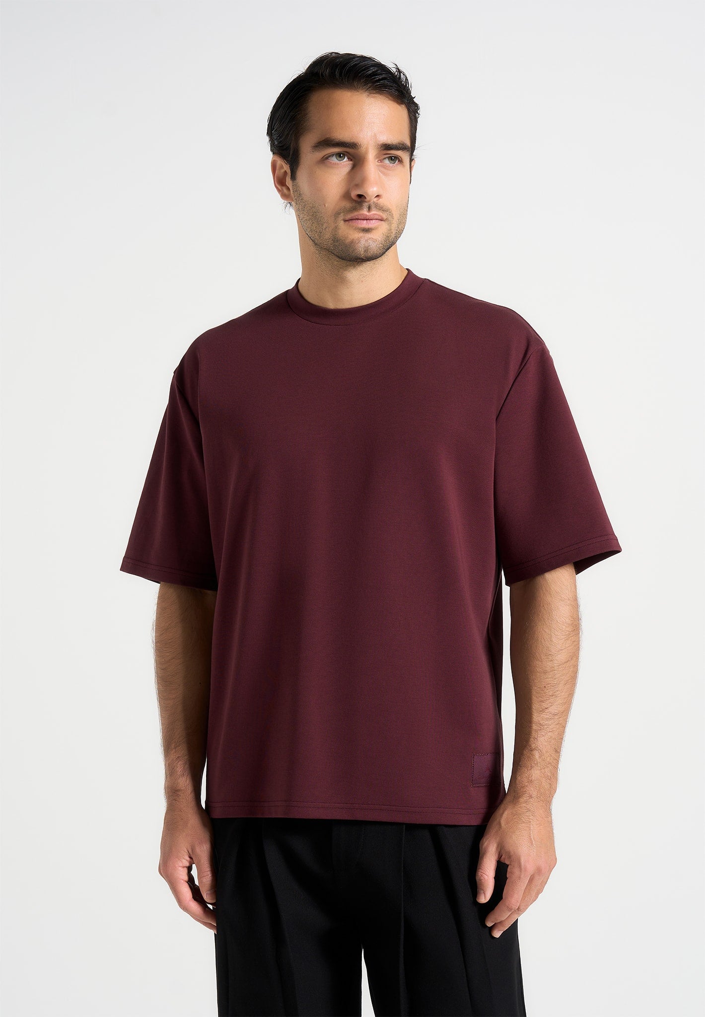 Relaxed Fit Cotton Blend T-Shirt | Manière De Voir