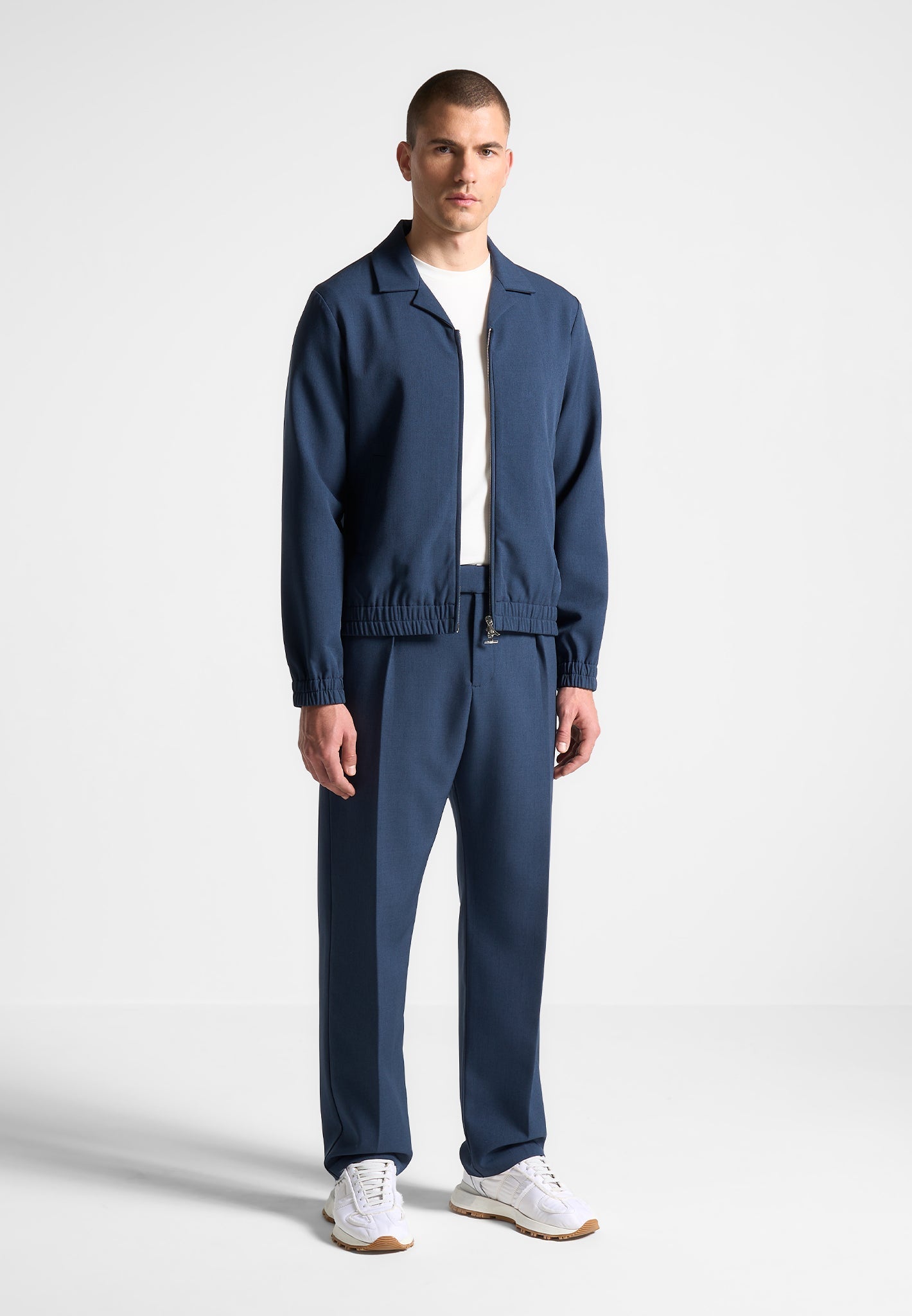 Classic Revere Collar Jacket - Lightweight & Versatile | Manière De Voir