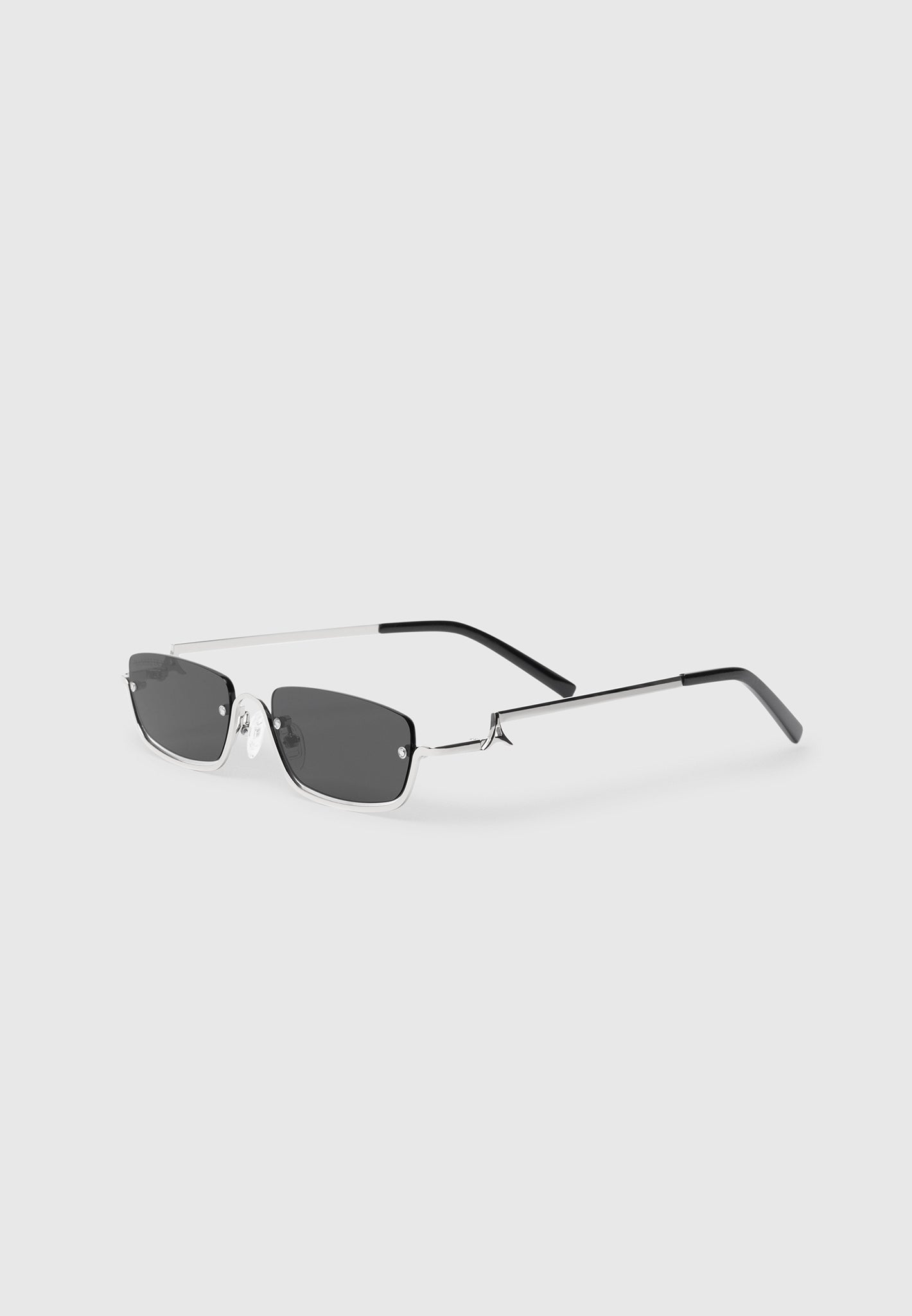 Silver Rivoli Sunglasses with UV Protection & Sleek Frame | Manière De Voir