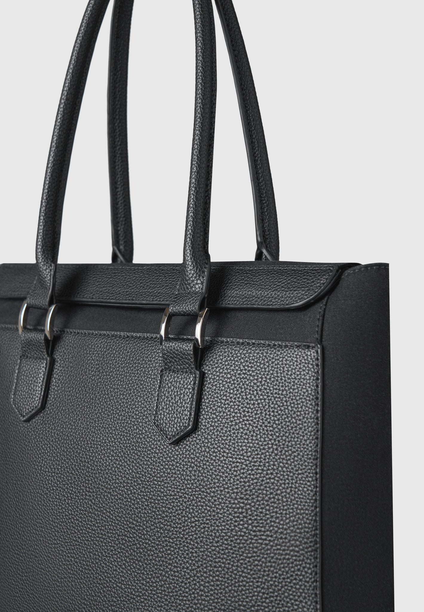 Reversible Tote Backpack with Detachable Straps | Sébastien Black