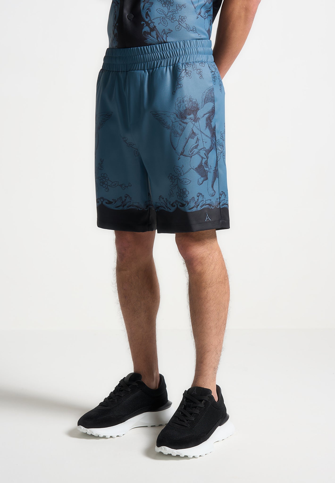 Baroque Shorts for Men with Elastic Waistband & Side Pockets | Adrien
