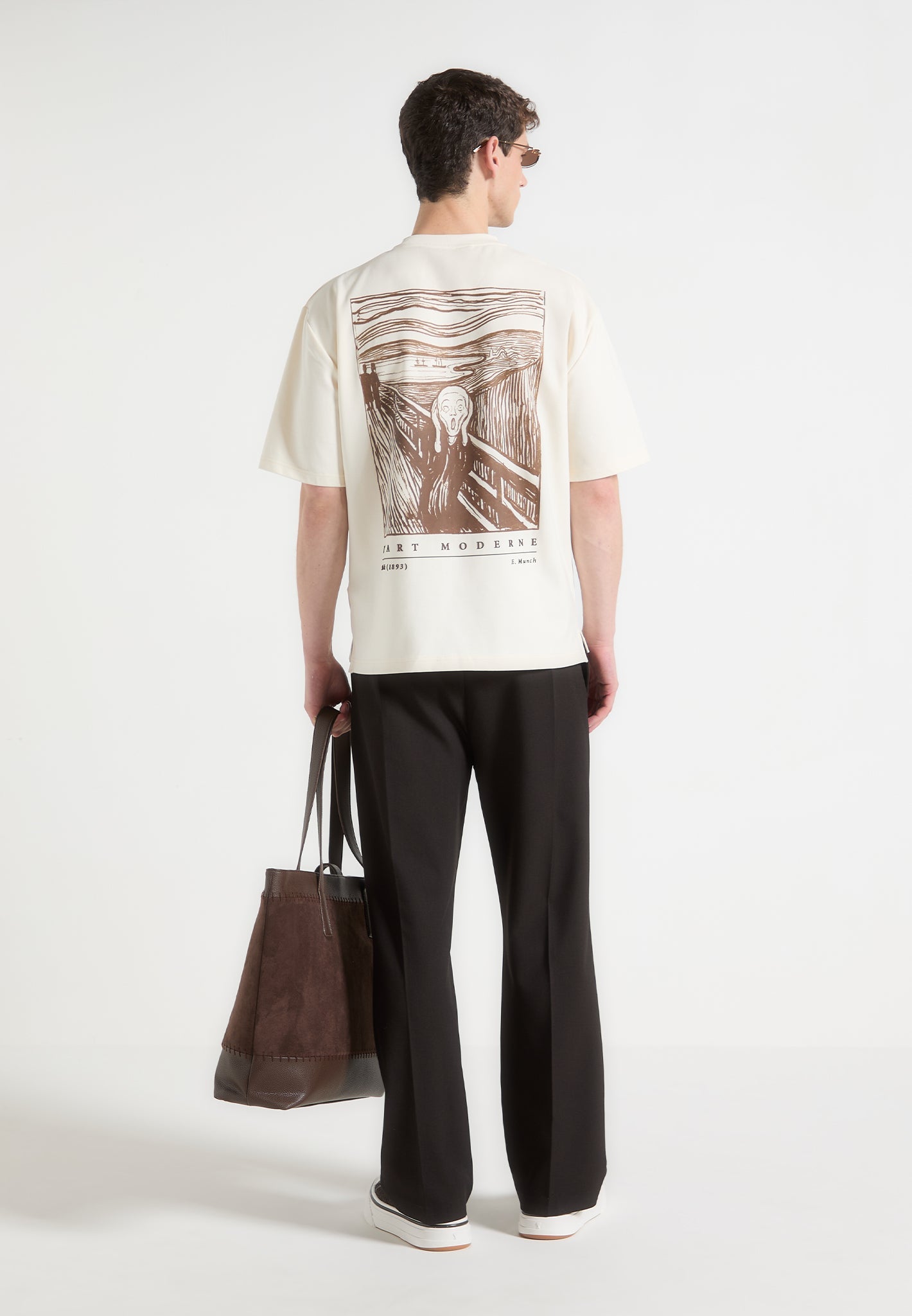 The Scream Graphic Print T-Shirt | High-Quality Cotton Jersey