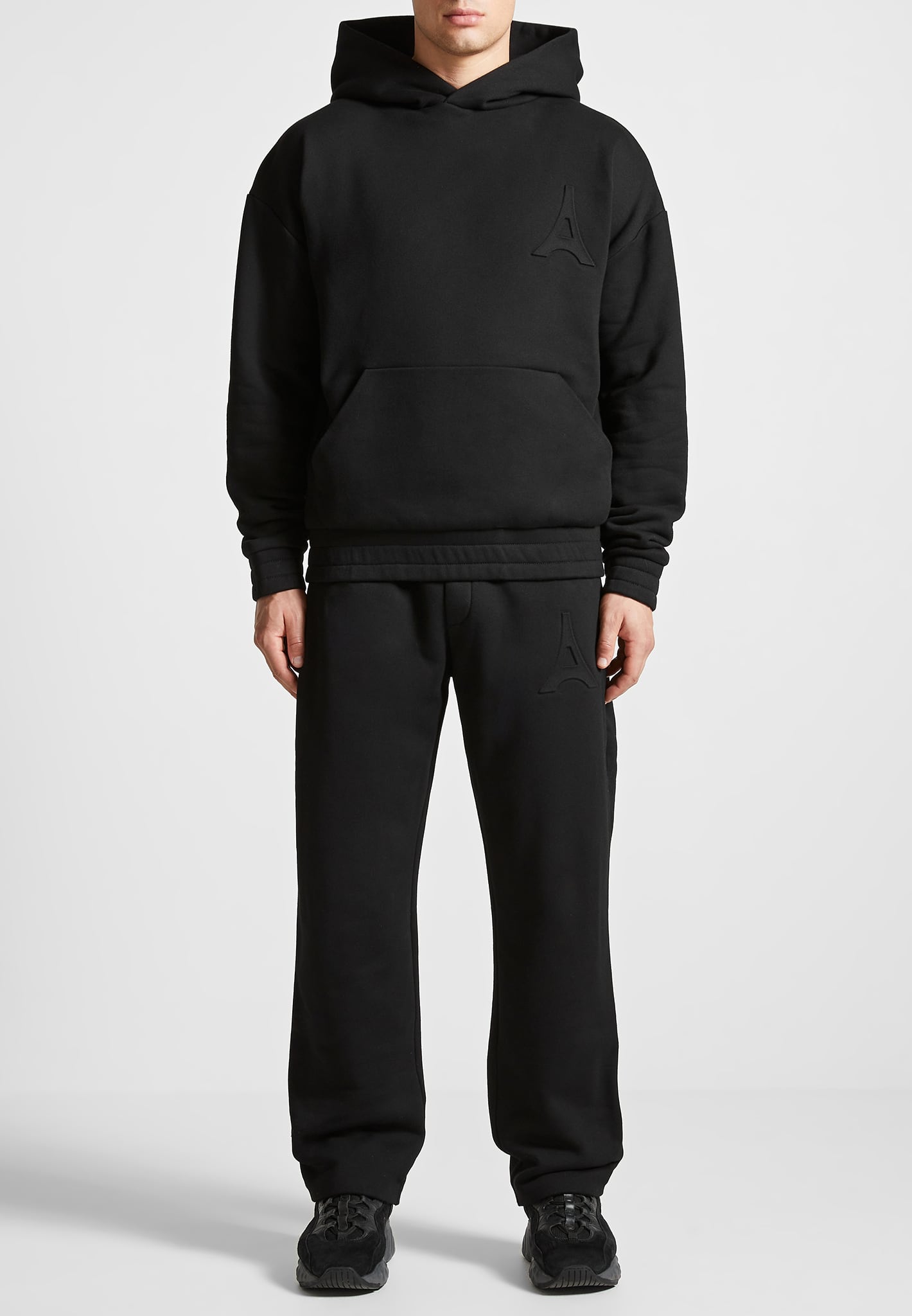 Eiffel Embossed Hoodie - Heavyweight 420GSM for Men | Victor