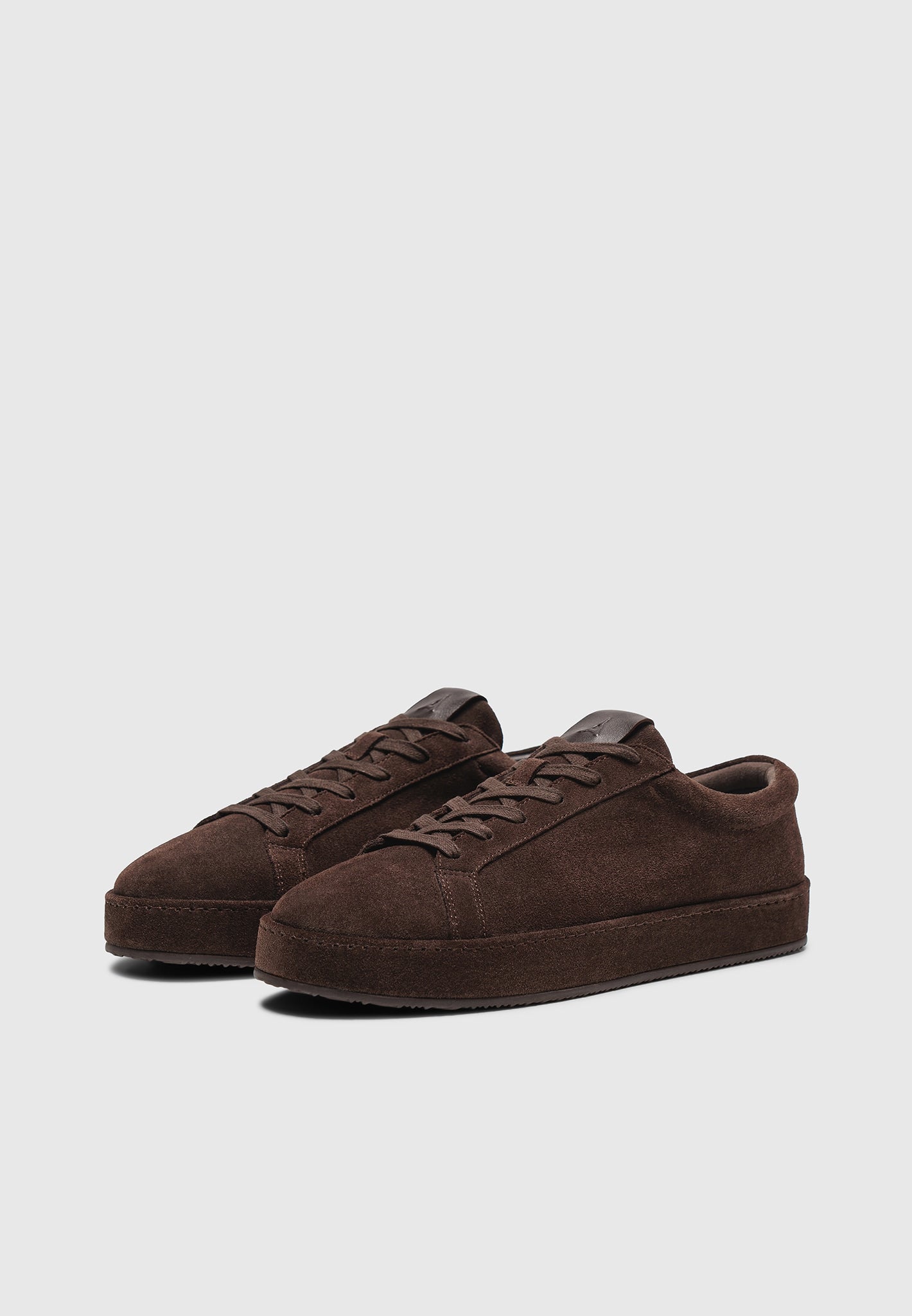 Brown Suede Sneakers for Men with Cushioned Insole | Cannes Espresso