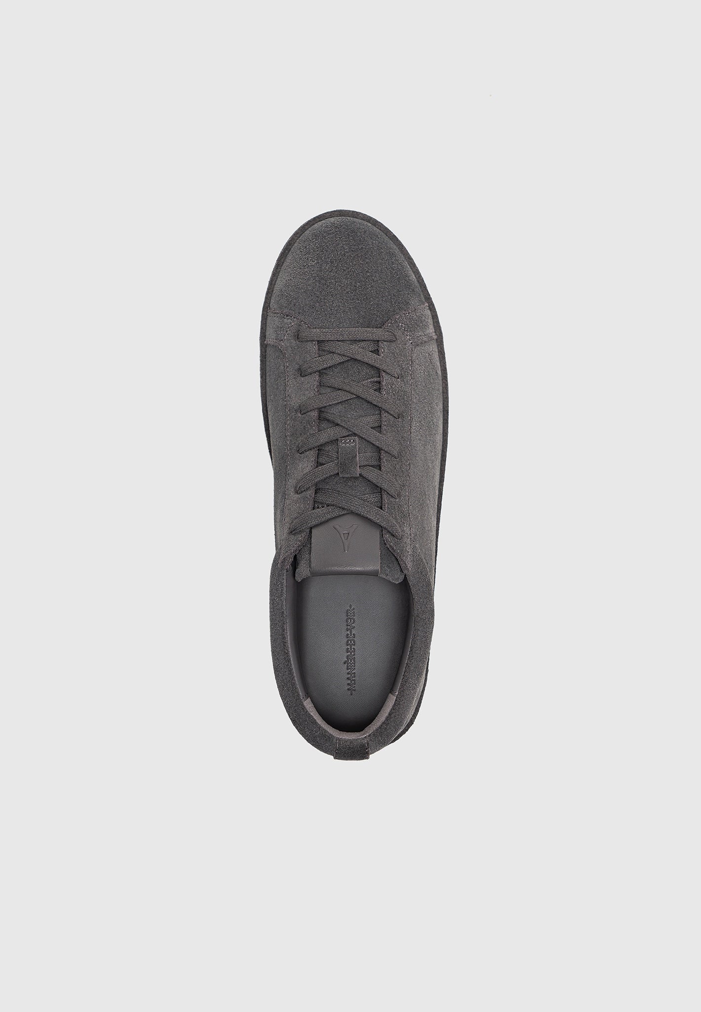 Grey Suede Sneakers for Men with Cushioned Insole | Cannes Graphite